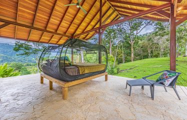 MOUNTAIN RETREAT WITH PANORAMIC OCEAN AND SUNSET VIEWS, NEAR UVITA – 12 ACRES