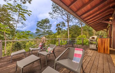 MOUNTAIN RETREAT WITH PANORAMIC OCEAN AND SUNSET VIEWS, NEAR UVITA – 12 ACRES