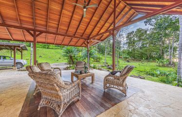 MOUNTAIN RETREAT WITH PANORAMIC OCEAN AND SUNSET VIEWS, NEAR UVITA – 12 ACRES