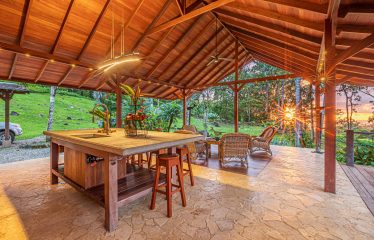 MOUNTAIN RETREAT WITH PANORAMIC OCEAN AND SUNSET VIEWS, NEAR UVITA – 12 ACRES