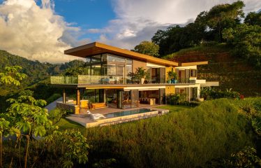 LUXURY HOME WITH OCEAN VIEWS, SOLAR POWER, AND CONTEMPORARY DESIGN, IN OJOCHAL – 1.24 ACRES