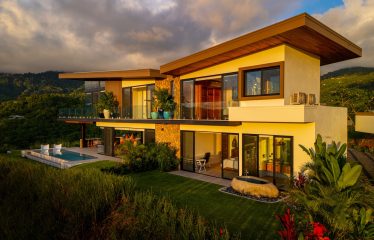 LUXURY HOME WITH OCEAN VIEWS, SOLAR POWER, AND CONTEMPORARY DESIGN, IN OJOCHAL – 1.24 ACRES