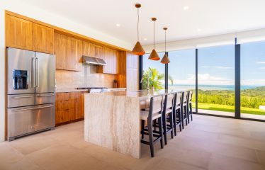 LUXURY HOME WITH OCEAN VIEWS, SOLAR POWER, AND CONTEMPORARY DESIGN, IN OJOCHAL – 1.24 ACRES