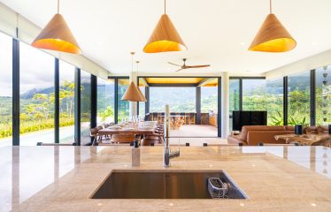 LUXURY HOME WITH OCEAN VIEWS, SOLAR POWER, AND CONTEMPORARY DESIGN, IN OJOCHAL – 1.24 ACRES