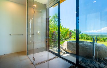 LUXURY HOME WITH OCEAN VIEWS, SOLAR POWER, AND CONTEMPORARY DESIGN, IN OJOCHAL – 1.24 ACRES
