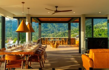 LUXURY HOME WITH OCEAN VIEWS, SOLAR POWER, AND CONTEMPORARY DESIGN, IN OJOCHAL – 1.24 ACRES